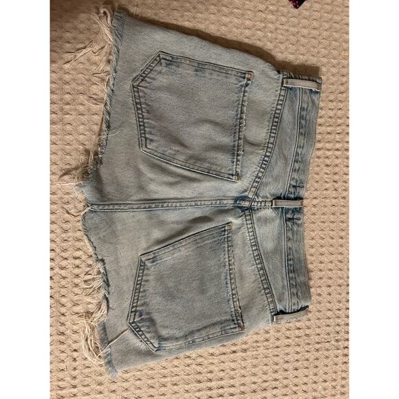 Agolde Jamie High Rise Cutoff Distressed Denim Shorts, 25 - Picture 2 of 5
